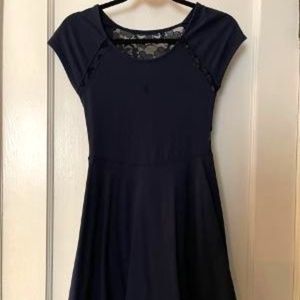 Hollister Lace Trim Dress